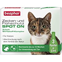Beaphar Protección antigarrapatas y pulgas Spot-On 3 x 0.03fl.oz